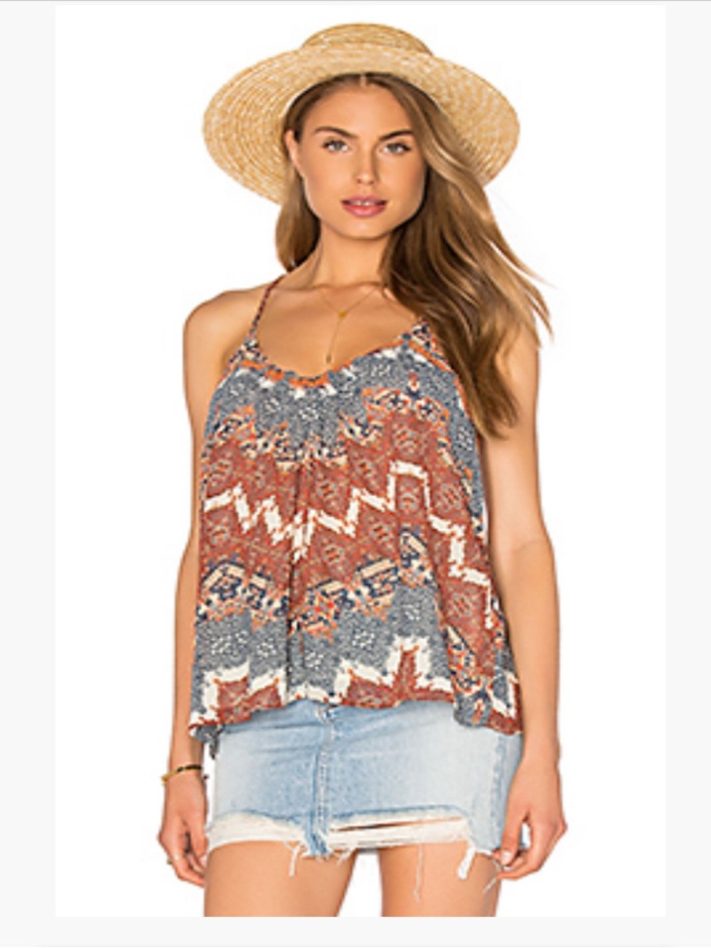 Wayf “Into the Wild” Paisley Tank from Revolve